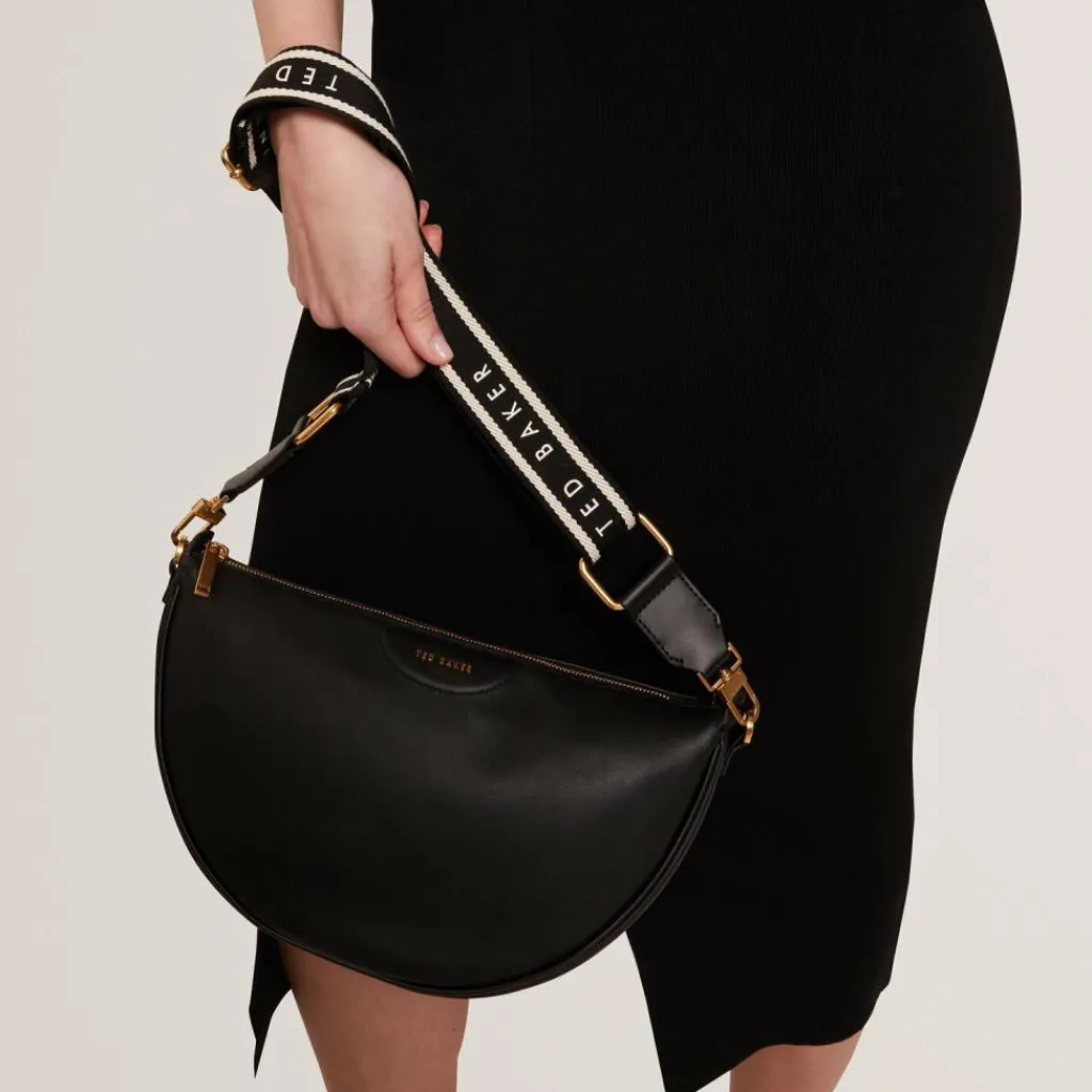 Online Ted Baker Essina Umhängetasche Leder 30 cm black