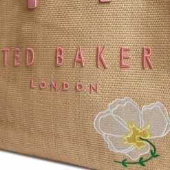 Outlet Ted Baker Floraff Shopper Tasche 45 cm pink