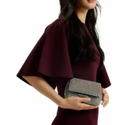 Sale Ted Baker Gliters Mini Bag Umhängetasche 16 cm silver-col