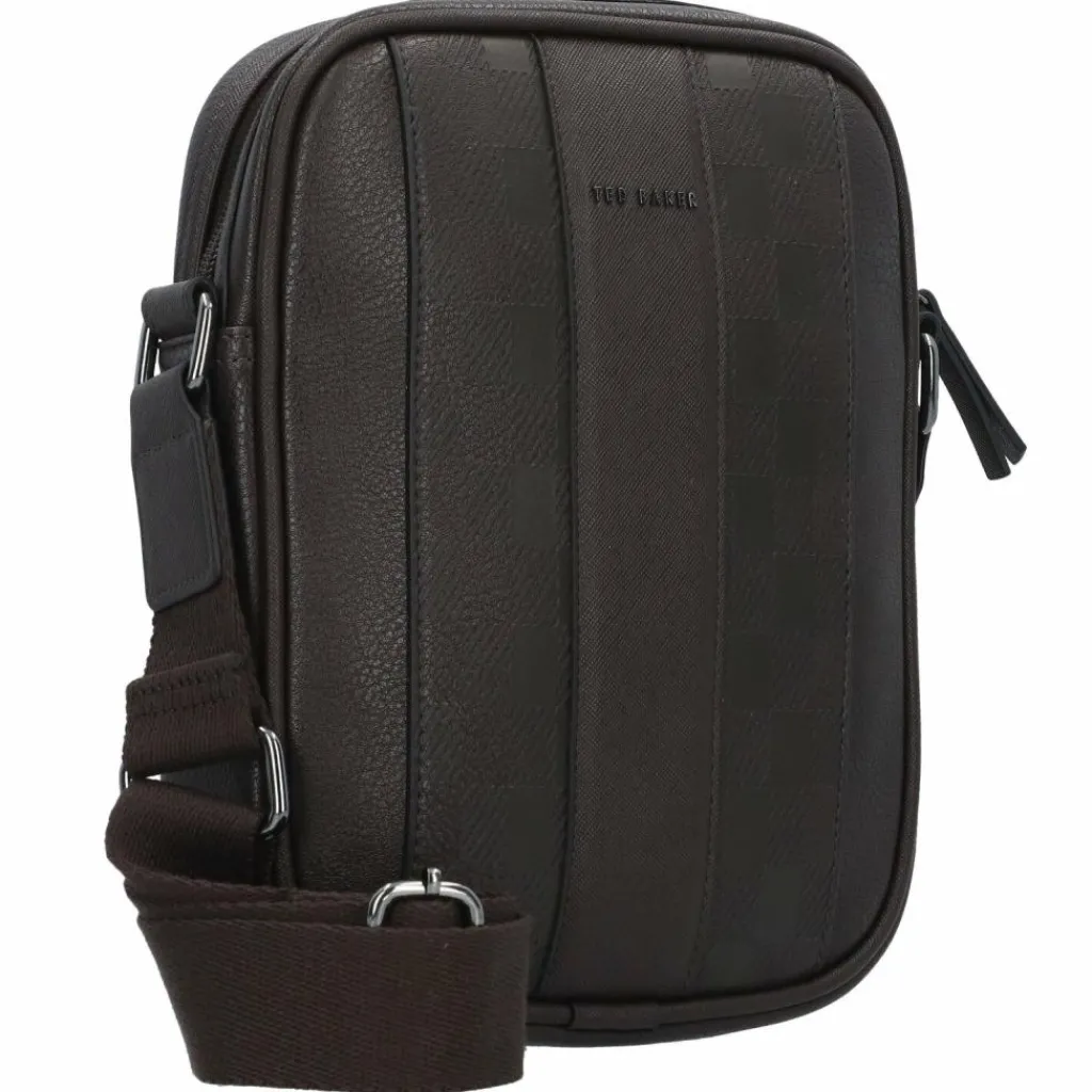 Sale Ted Baker House Check Umhängetasche 19 cm brn-choc