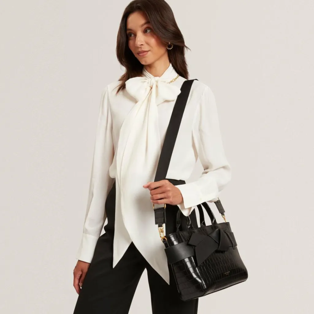 Sale Ted Baker Jjosia Handtasche Leder 25 cm black