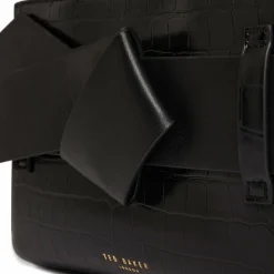 Ted Baker Shopper|Henkeltaschen<Jjosie Shopper Tasche Leder 26 cm black