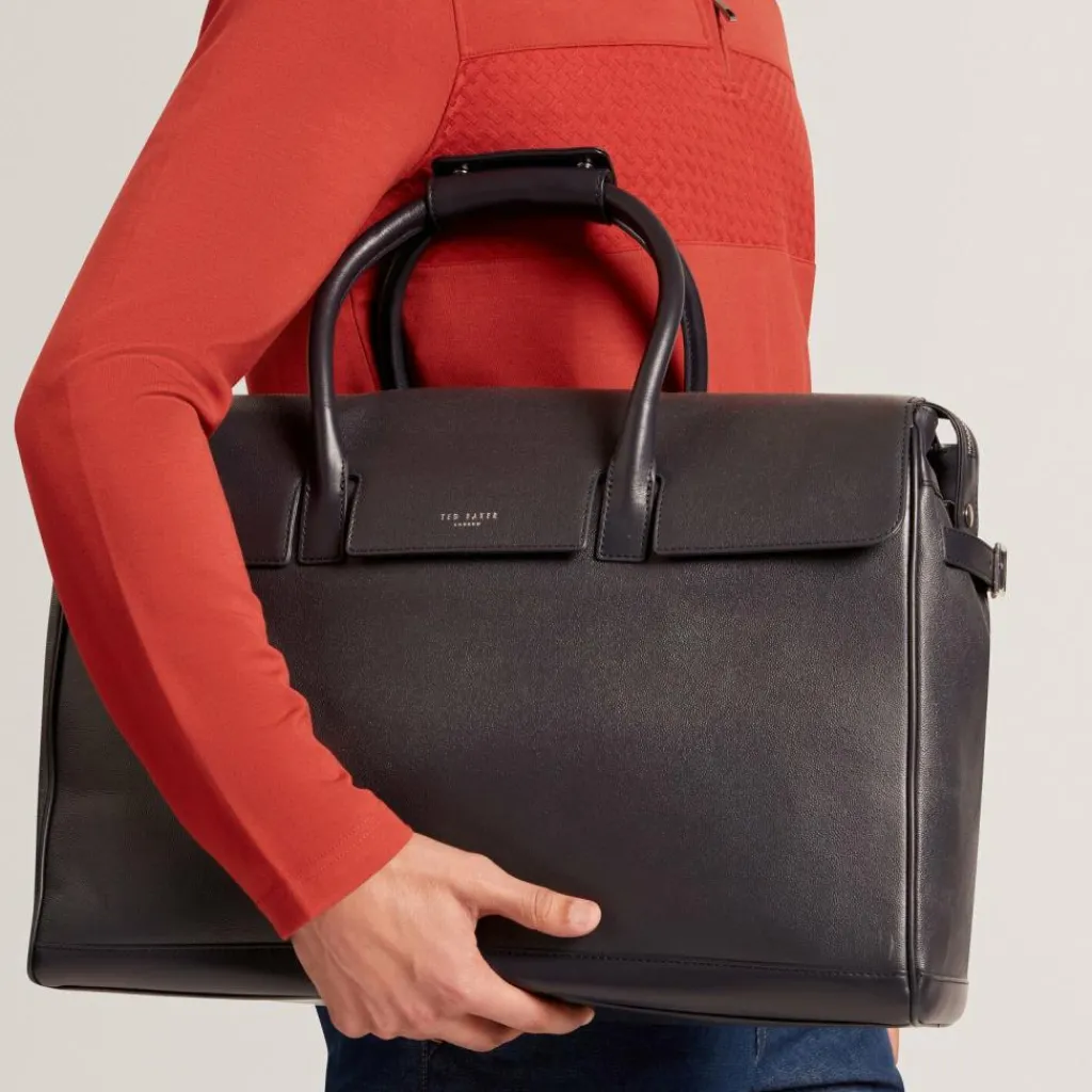 Ted Baker Karters Weekender Reisetasche Leder 50 cm