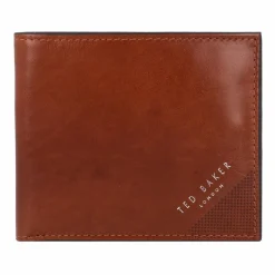 Ted Baker Herrengeldbörsen Querformat<Prugs Geldbörse Leder 11 cm tan