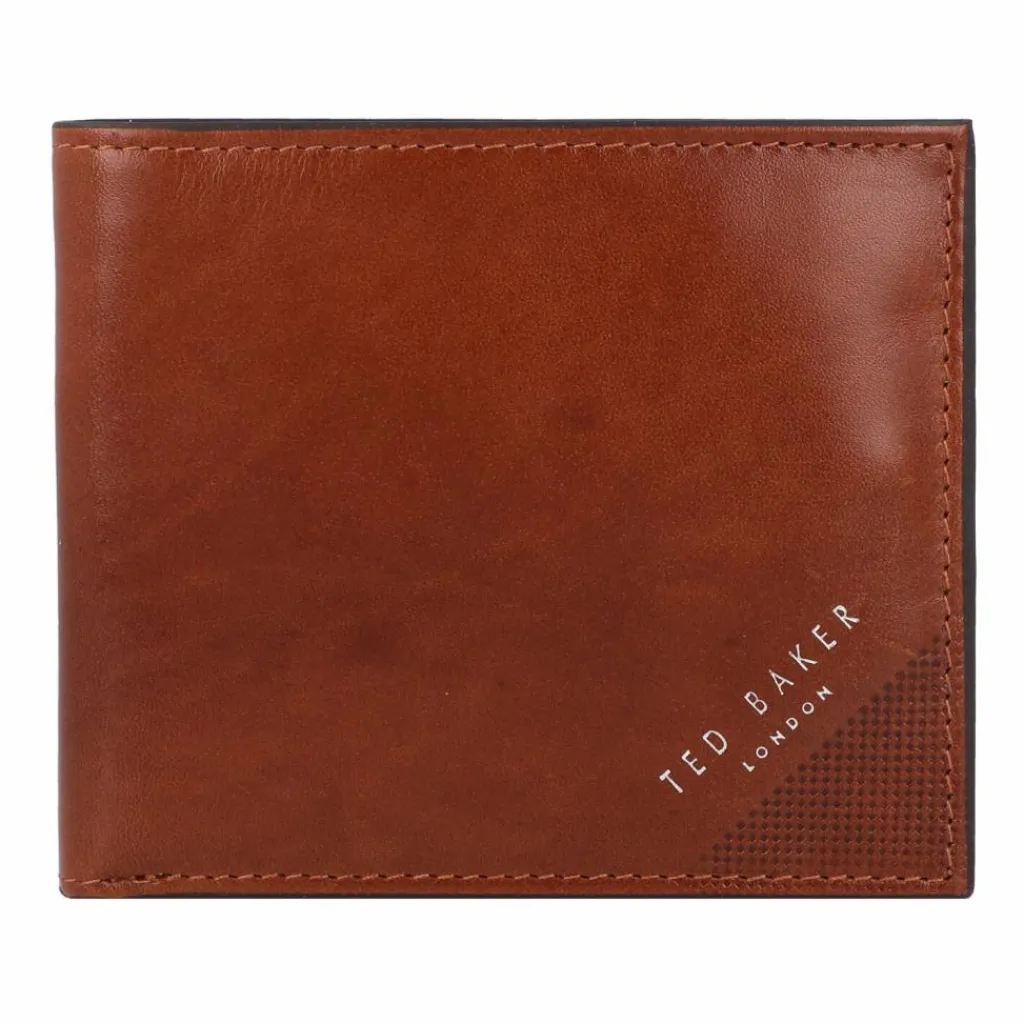 Ted Baker Herrengeldbörsen Querformat<Prugs Geldbörse Leder 11 cm tan