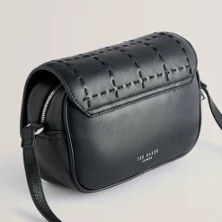 Outlet Ted Baker Stalina Umhängetasche Leder 19.5 cm black