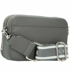 Ted Baker Stunna Mini Bag Umhängetasche Leder 17 cm mid-grey