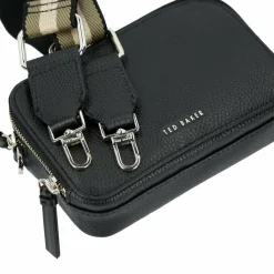 Sale Ted Baker Stunna Mini Bag Umhängetasche Leder 17 cm black