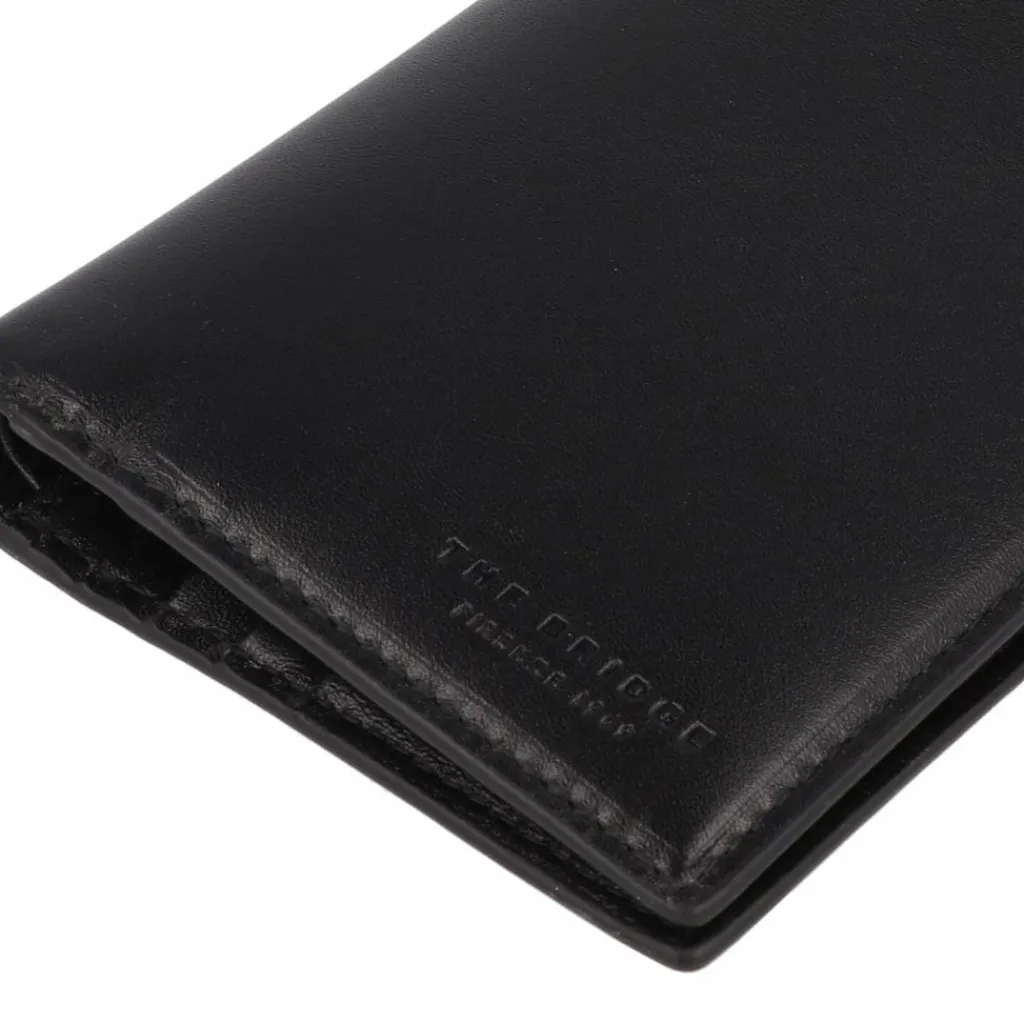 The Bridge Herrengeldbörsen Querformat<Alberto Geldbörse Leder 9.5 cm nero