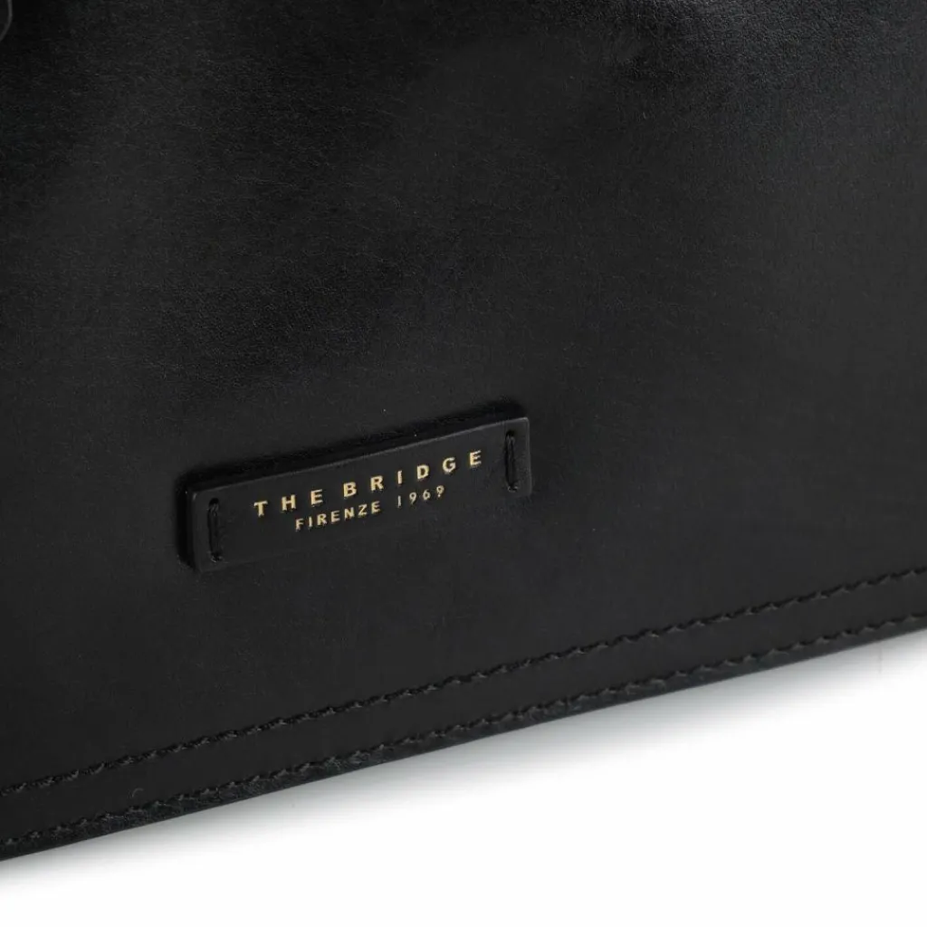 The Bridge Henkeltaschen<Beatrice Handtasche Leder 31.5 cm black