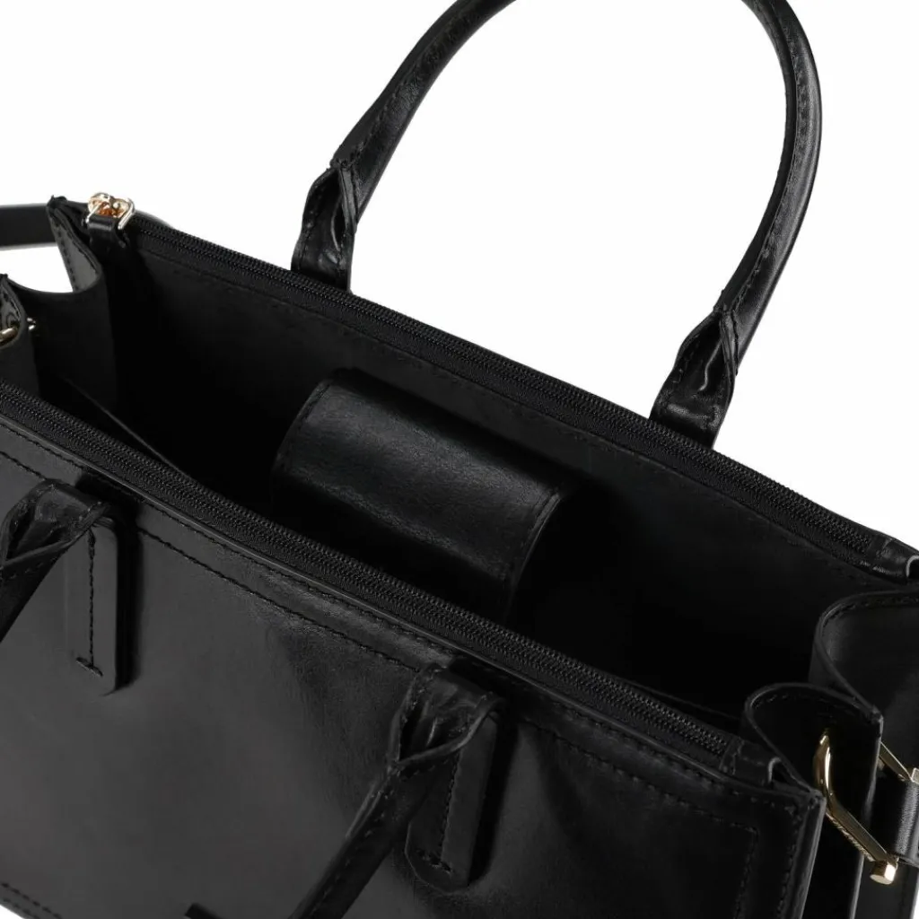 The Bridge Henkeltaschen<Beatrice Handtasche Leder 31.5 cm black