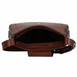 The Bridge Benedetta Schultertasche Leder 31 cm marrone