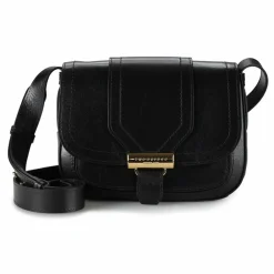 Outlet The Bridge BENEDETTA Umhängetasche Leder 24 cm black