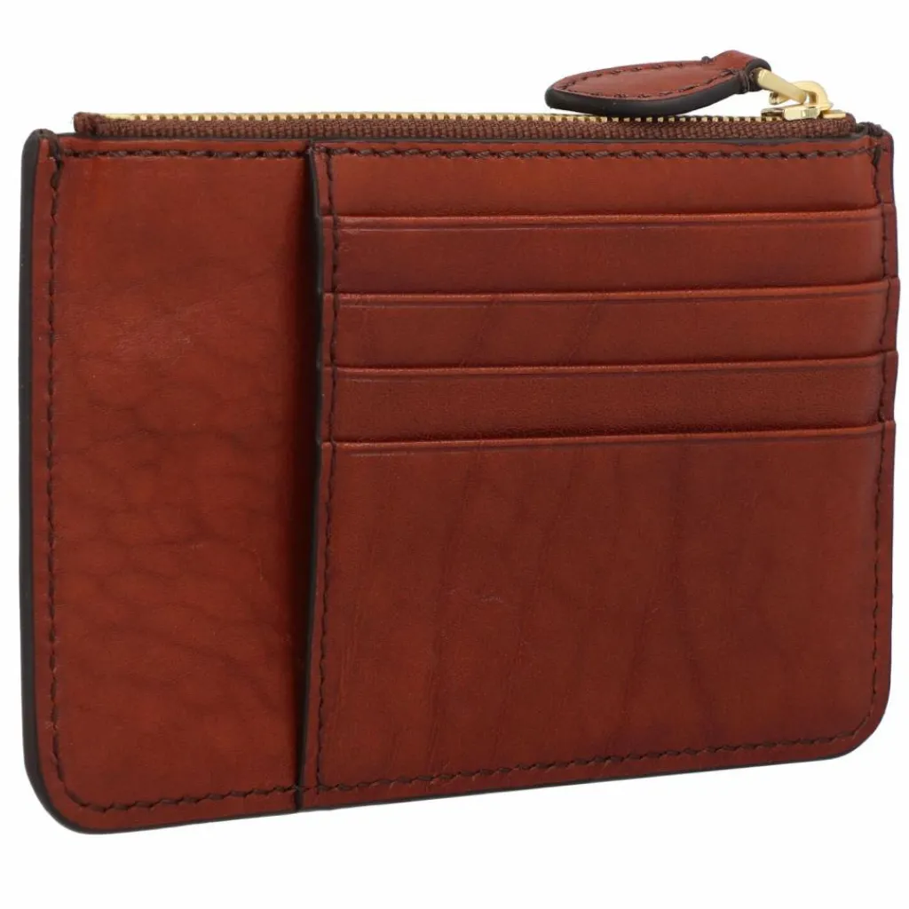 The Bridge Damengeldbörsen Querformat<Bettina Geldbörse RFID Schutz Leder 13 cm marrone