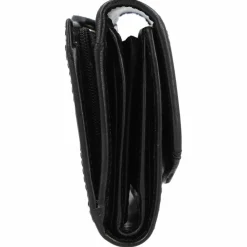 The Bridge Damengeldbörsen Querformat<Bettina Geldbörse RFID Leder 15 cm nero