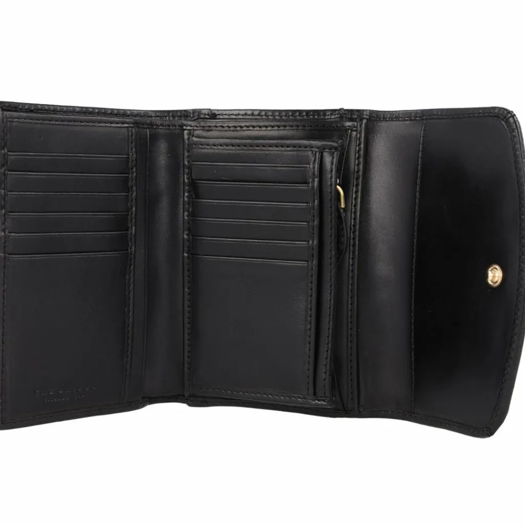 The Bridge Damengeldbörsen Querformat<Bettina Geldbörse RFID Leder 15 cm nero
