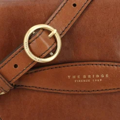 Online The Bridge Bettina Umhängetasche Leder 22 cm marrone