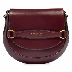 The Bridge Umhängetaschen<Bettina Umhängetasche Leder 22 cm mosto
