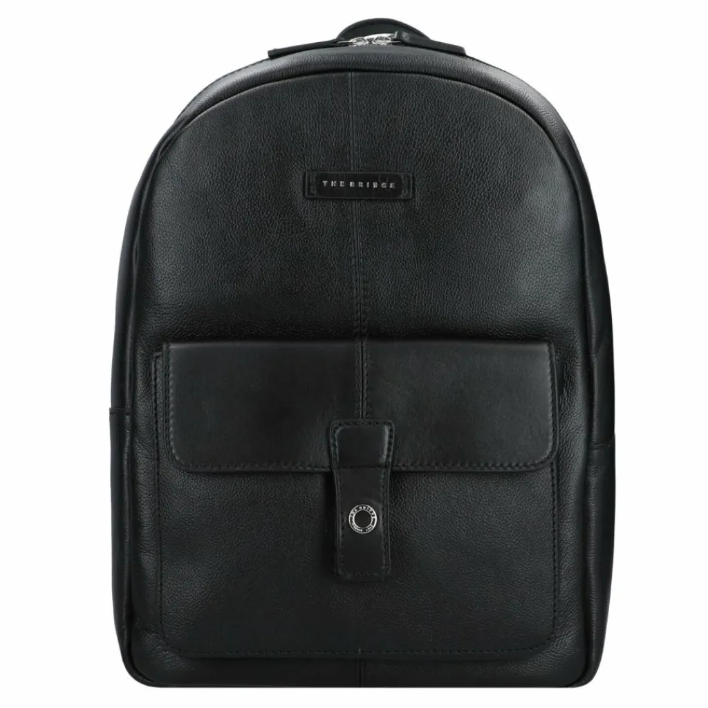 Clearance The Bridge Biagio Business-Rucksack Leder 41 cm Laptopfach nero