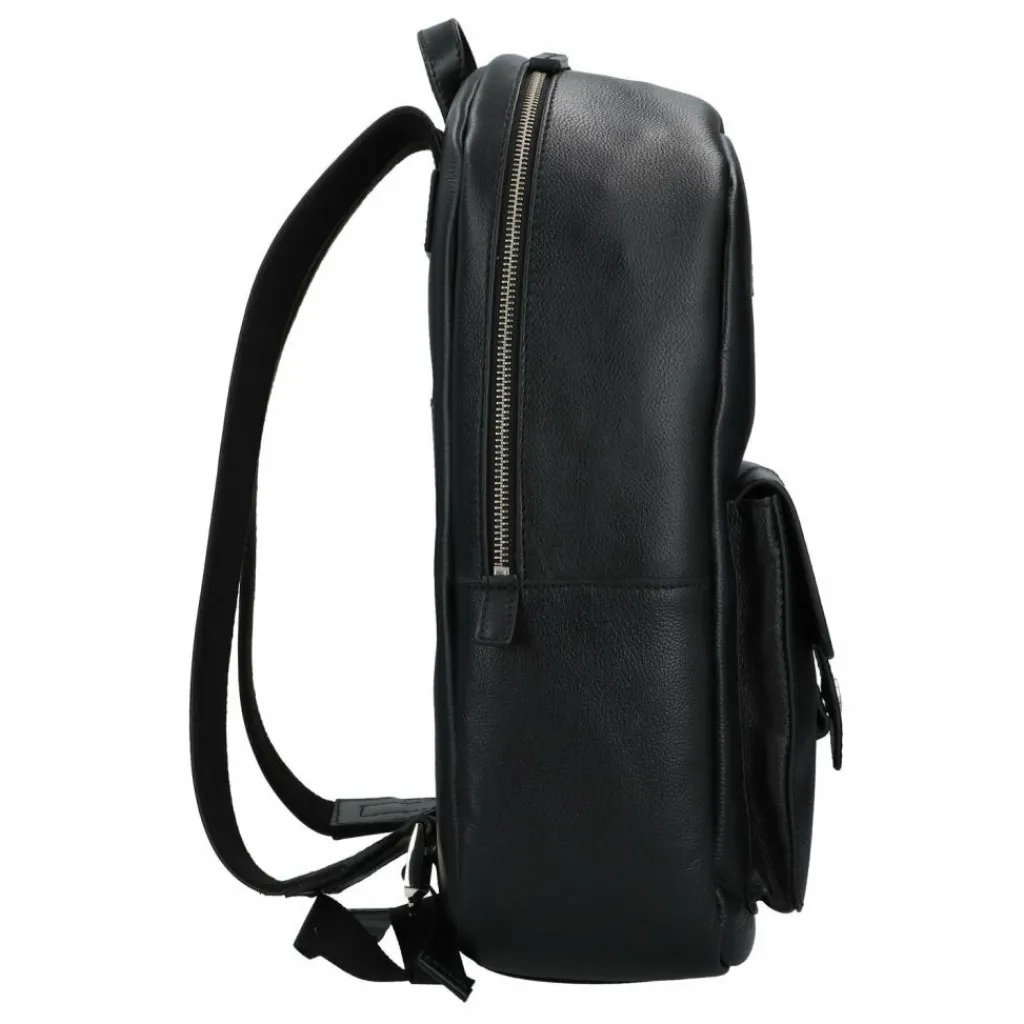 Clearance The Bridge Biagio Business-Rucksack Leder 41 cm Laptopfach nero