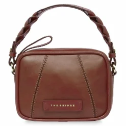 The Bridge Henkeltaschen<Brigida Handtasche Leder 20 cm marrone