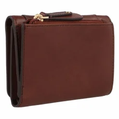 Sale The Bridge Cacilia Geldbörse RFID Schutz Leder 12 cm marrone