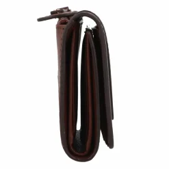 Sale The Bridge Cacilia Geldbörse RFID Schutz Leder 12 cm marrone