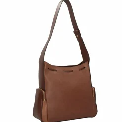 The Bridge Umhängetaschen<Carlotta Umhängetasche Leder 34 cm marrone