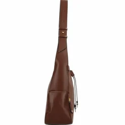 The Bridge Umhängetaschen<Carlotta Umhängetasche Leder 34 cm marrone