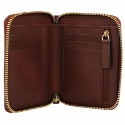 Best The Bridge Cecilia Geldbörse RFID Schutz Leder 13 cm marrone