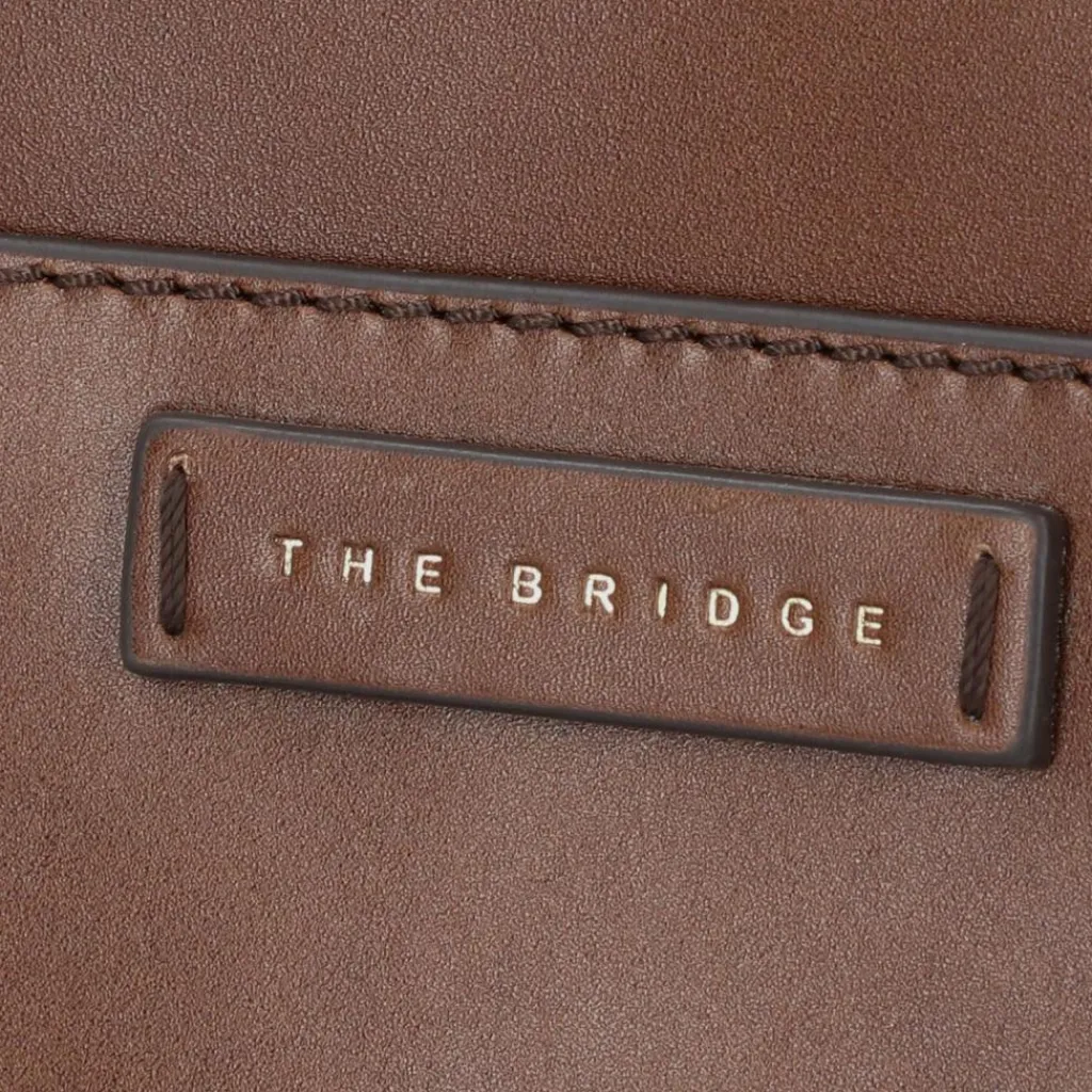 The Bridge Umhängetaschen<Cecilia Umhängetasche Leder 21 cm marrone