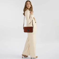 The Bridge Corsini Umhängetasche Leder 27 cm