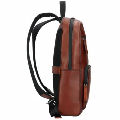 The Bridge Lederrucksäcke|Daypacks<Damiano Daypack Leder 39 cm marrone