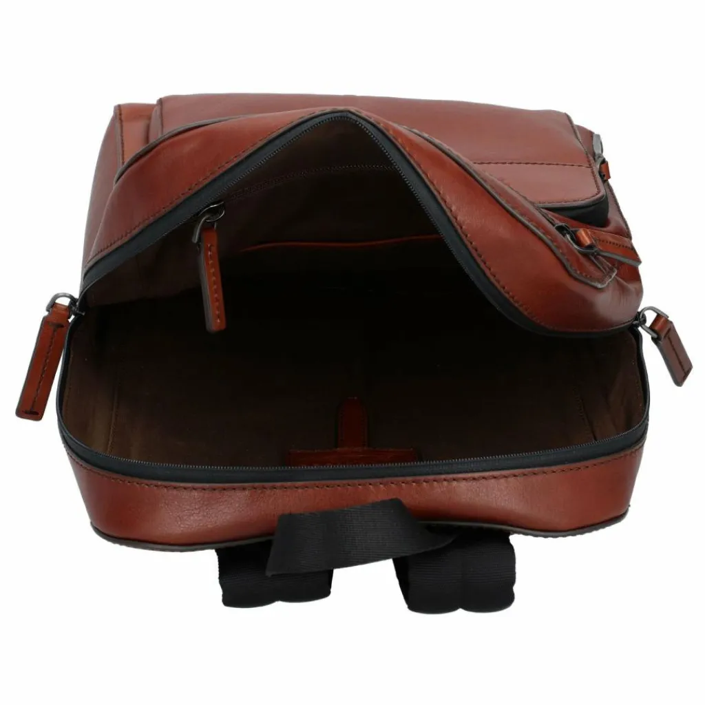 The Bridge Lederrucksäcke|Daypacks<Damiano Daypack Leder 39 cm marrone