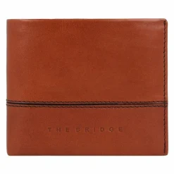 The Bridge Herrengeldbörsen Querformat<Damiano Geldbörse Leder 11 cm marrone
