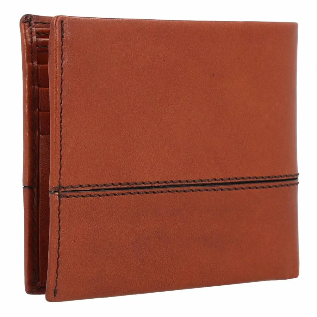 The Bridge Herrengeldbörsen Querformat<Damiano Geldbörse Leder 11 cm marrone