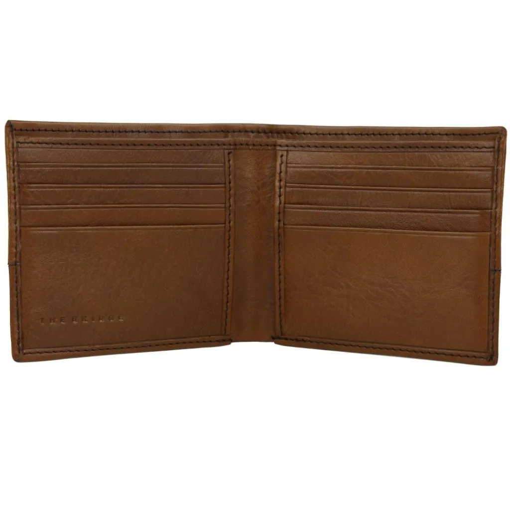 Herren The Bridge Damiano Geldbörse Leder 11 cm