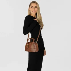 Best The Bridge Daphne Handtasche Leder 25 cm marrone
