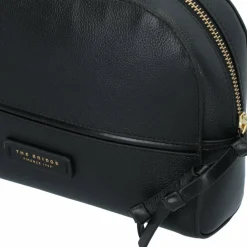 The Bridge Kulturbeutel<Domitilla Kulturbeutel Leder 14 cm nero