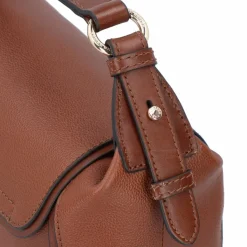 New The Bridge Domitilla Umhängetasche Leder 26 cm marrone-gold