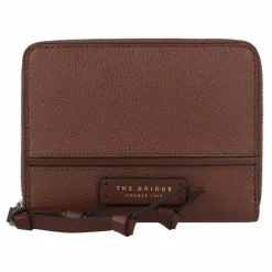 Hot The Bridge Domittila Geldbörse Leder 13 cm marrone-gold