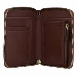 Hot The Bridge Domittila Geldbörse Leder 13 cm marrone-gold