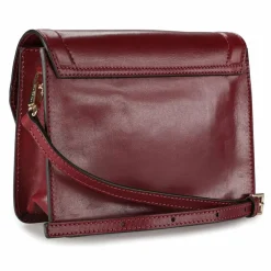 Outlet The Bridge Elba Umhängetasche Leder 28 cm dark red