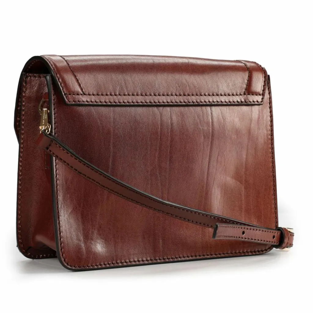 The Bridge Umhängetaschen<Elba Umhängetasche Leder 28 cm brown