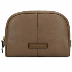 The Bridge Kosmetiktaschen<Elisabetta Kosmetiktasche Leder 23 cm oyster