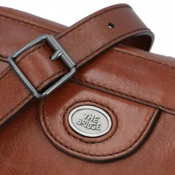 The Bridge Umhängetaschen<Fabio Umhängetasche Leder 23 cm marrone