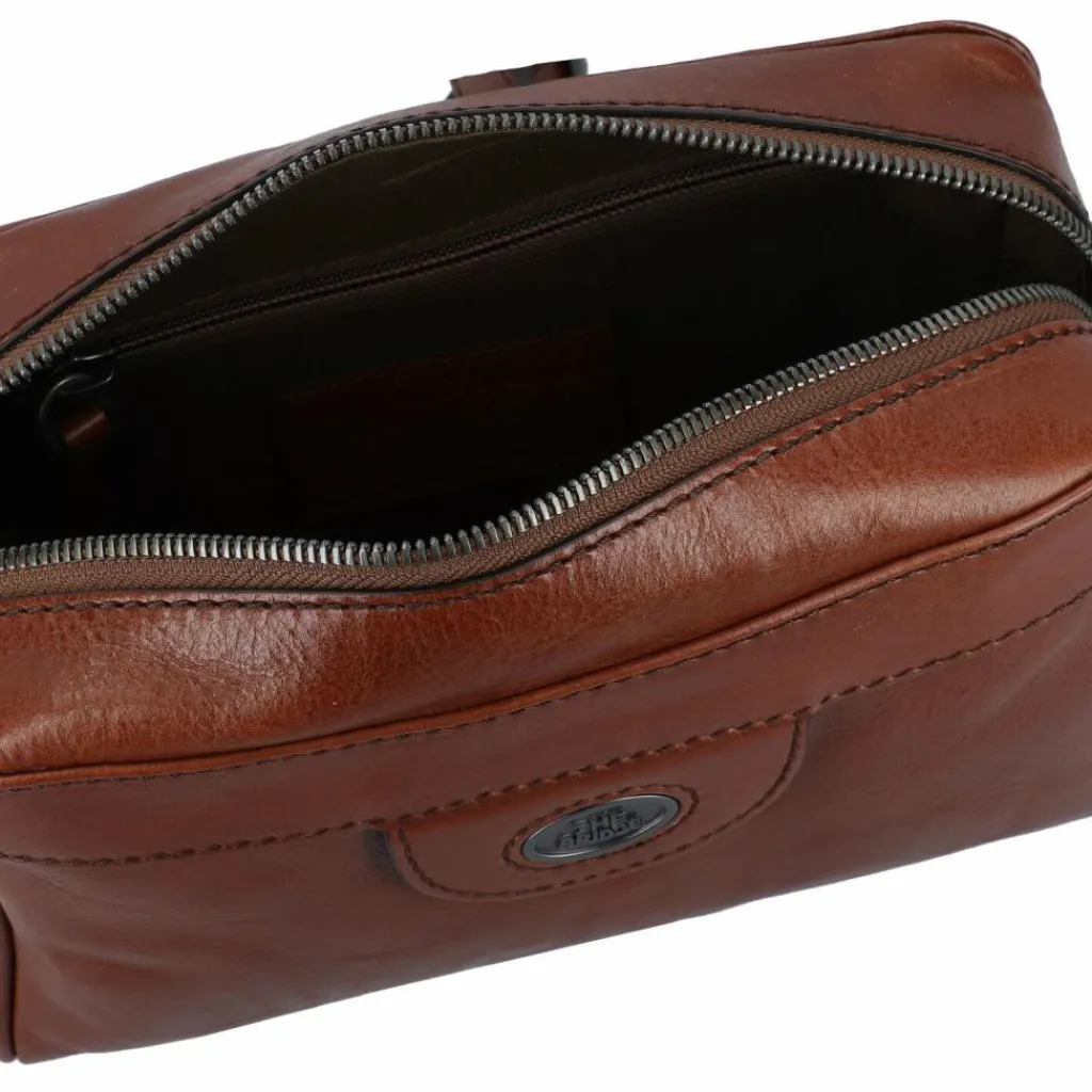 The Bridge Umhängetaschen<Fabio Umhängetasche Leder 23 cm marrone