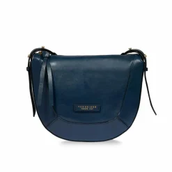 The Bridge Umhängetaschen<Fedora Umhängetasche Leder 27 cm oltremare