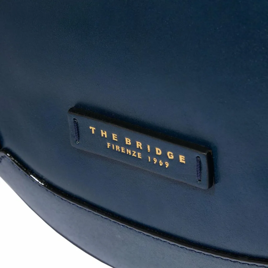 The Bridge Umhängetaschen<Fedora Umhängetasche Leder 27 cm oltremare