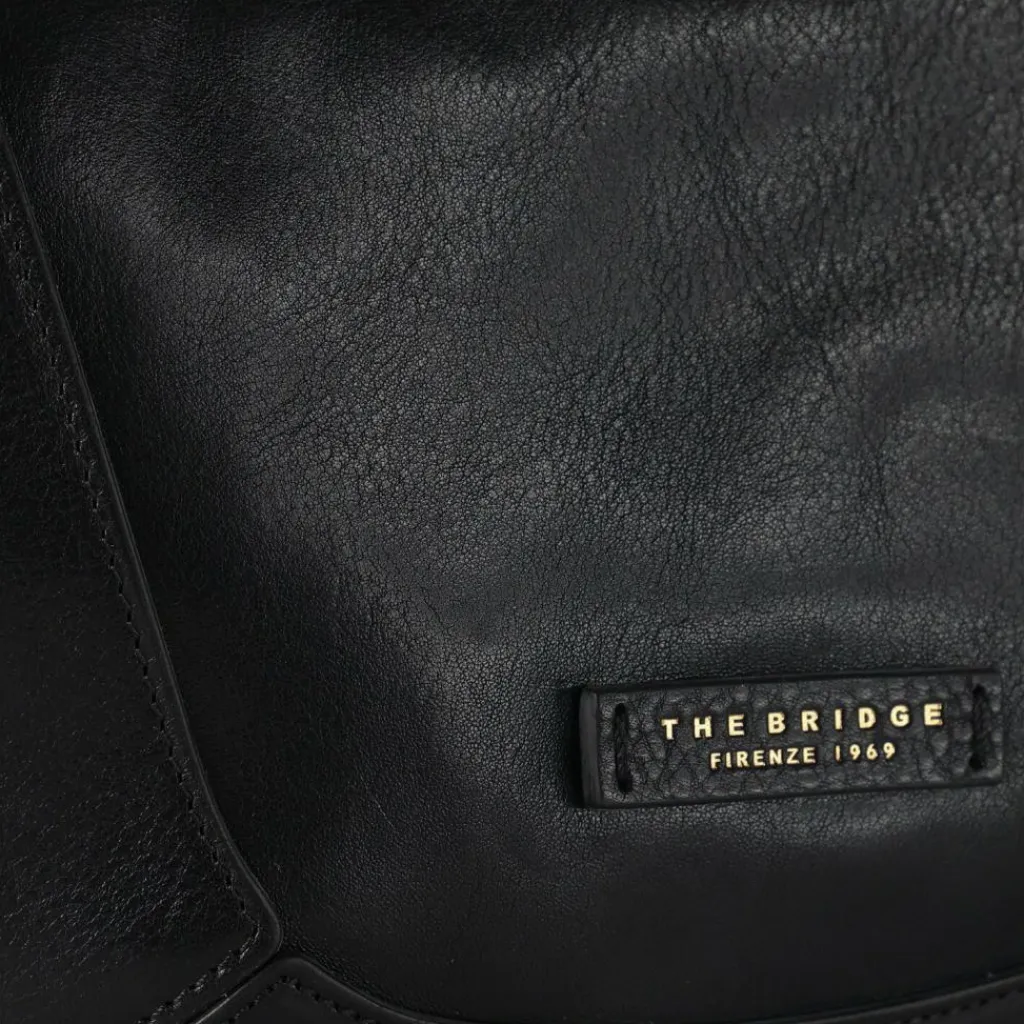 The Bridge Umhängetaschen<Fedora Umhängetasche Leder 29 cm nero